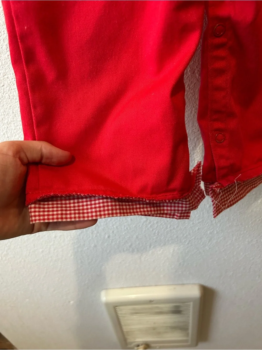 Vintage Carter's Red Overalls